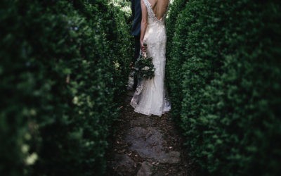 Emily + Brian’s Irish Garden in the mountains of Hickory Nut Gap