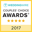 Wedding Wire Couple‘s Choice Award 2017