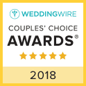 Wedding Wire Couple‘s Choice Award 2018